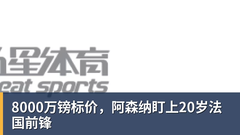 完美体育8000万镑标价，阿森纳盯上20岁法国前锋